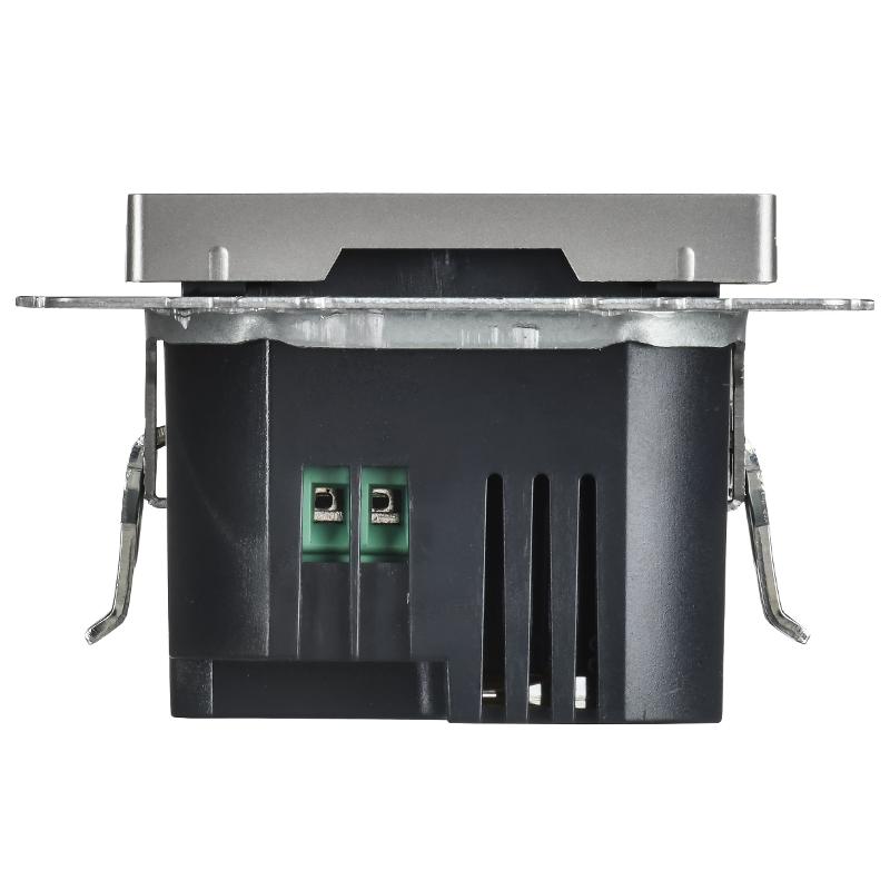 BRITE Роз. USB A+C 45Вт высокоск. зар. РЮ11-2-БрС сталь | BR-U22-045-K46 | IEK — миниатюра 3