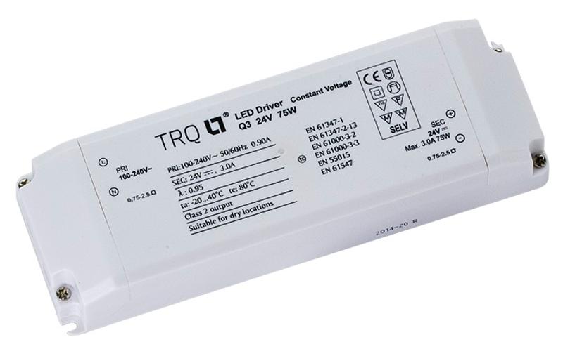 Драйвер LED 75W 24V (TRQ Q3 24V 75W) | 6002001480 | Световые Технологии — Световые Технологии