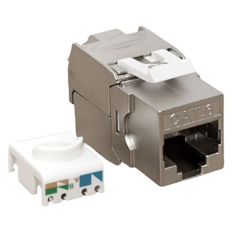 Модуль Keystone TERACOM CS Cat.6 экранированный STP 110 IDC 180 градусов самозажимной (Toolless)|TRCS-KSTN-T180D-6STP| EKF — миниатюра 13