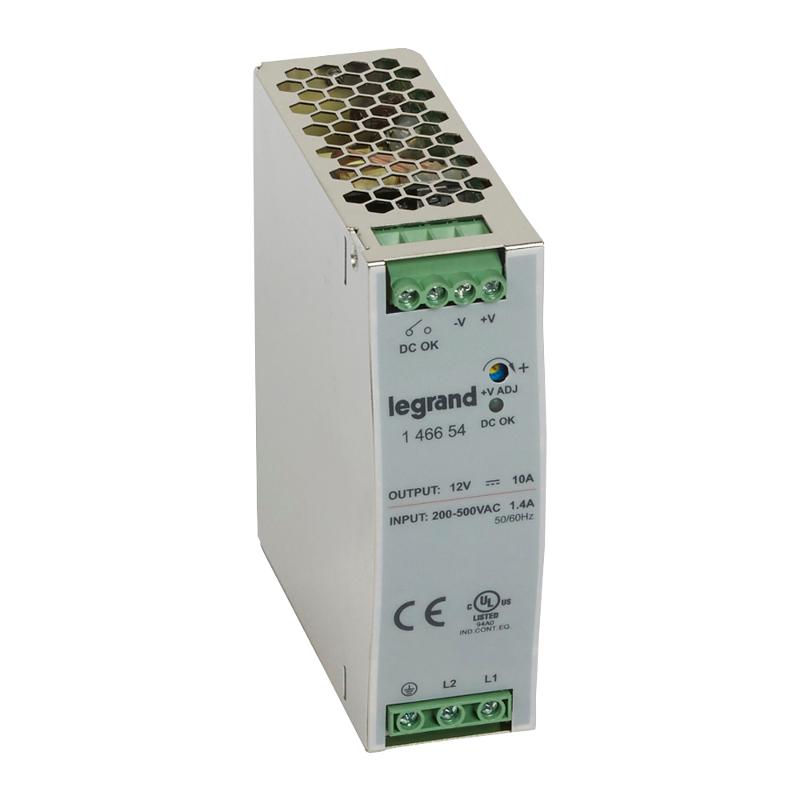 1/2-фазныйИмпульсный источник питания 12В 120Вт10A | 146654 | Legrand — Legrand