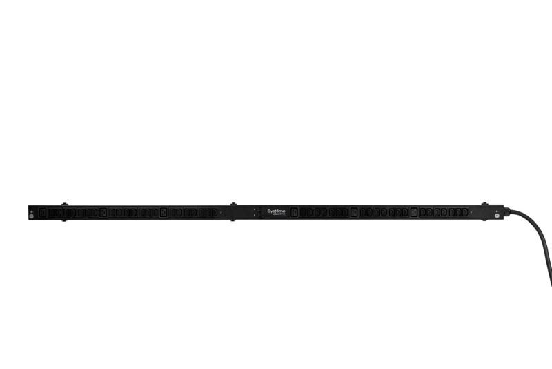 БРП Uniprom, базовый, 0U, 240В, 1Ф, 32A, 42xC13 6xC19, 3м кабель, IEC309 | UP7553 | SE — миниатюра 8