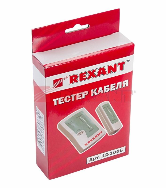 Тестер Кабеля  RJ-45+RJ-11 - 468 | 12-1006 | REXANT — миниатюра 3