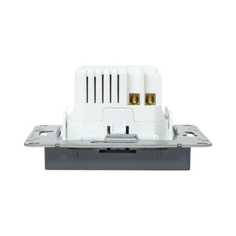 Механизм розетки USB-C - 2шт, графит Эпика  |UP1-SOG-2USBC| EKF — миниатюра 9