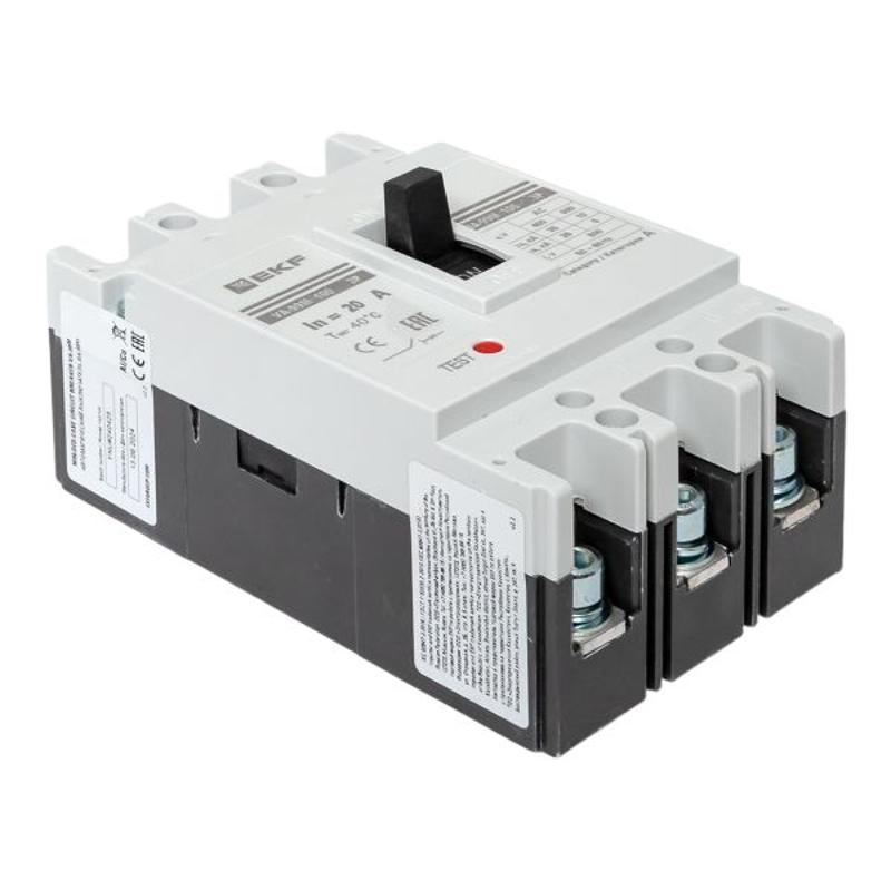 Выключатель автоматический ВА-99М 100/20А 3P 35кА EKF PROxima|mccb99-100-20m|EKF — миниатюра 6