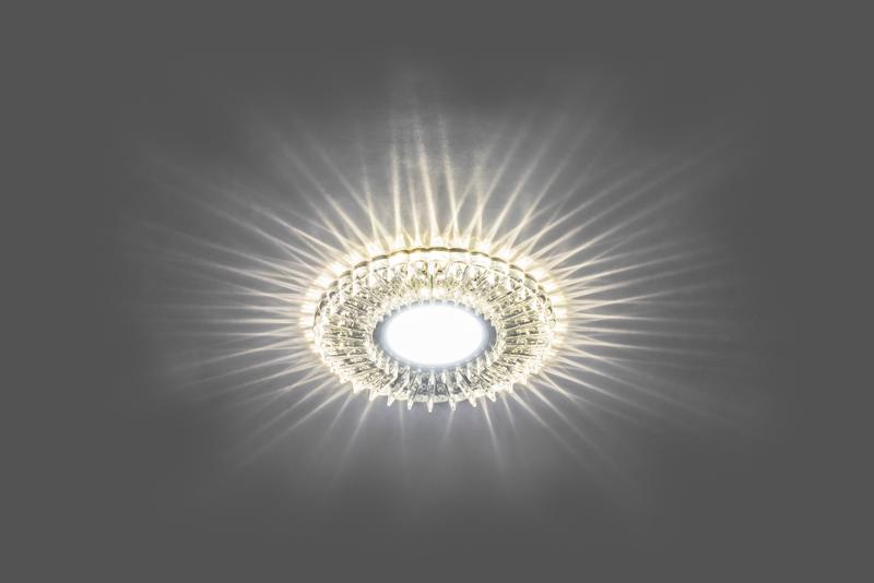 Светильник встраиваемый с белой LED подсветкой CD900 потолочный MR16 G5.3 белый | 28843 | Feron — миниатюра 2