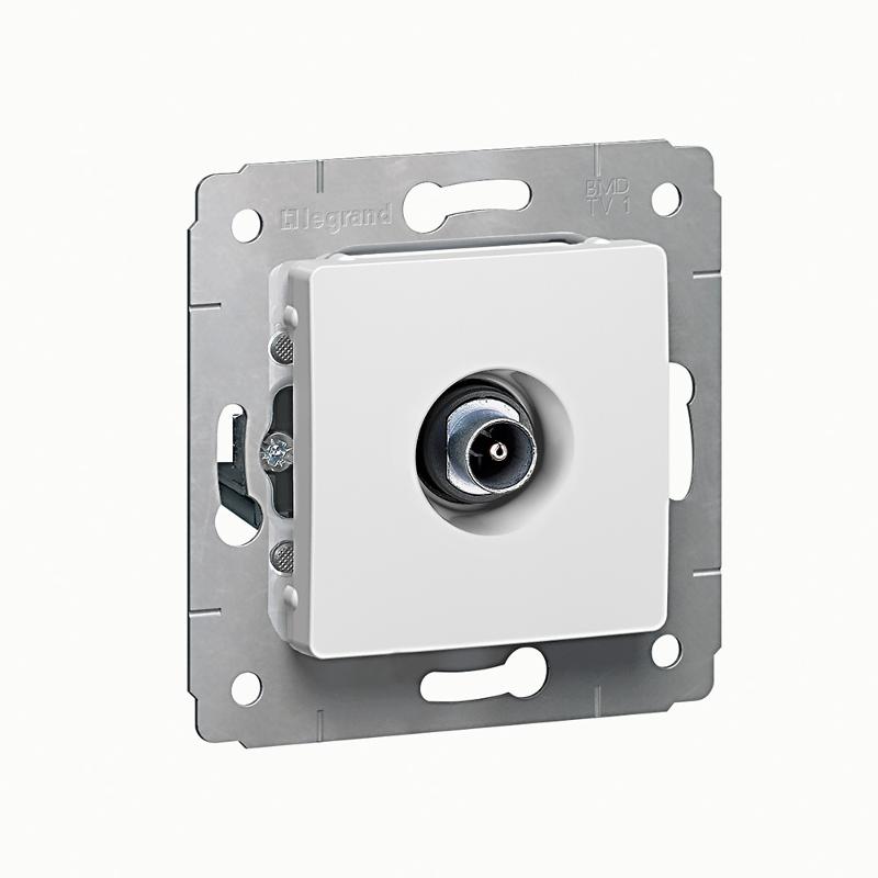 Cariva DIY Розетка TV простая звезда, бел. | 695956 | Legrand — Legrand