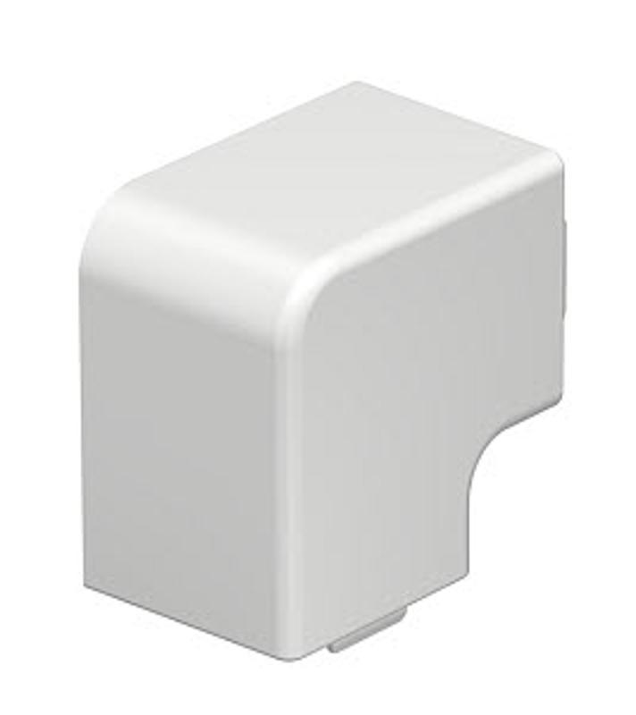 Крышка плоского угла кабельного канала WDK 40x40 мм (ПВХ,белый) (WDK HF40040RW) | 6192831 | OBO Bettermann — миниатюра 2