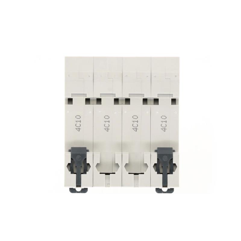 Выключатель автоматический четырёхполюсный 10A C 6kA City9 | C9F36410 |Systeme Electric — миниатюра 2