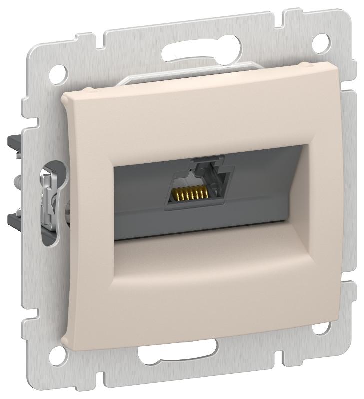 IEKVALENA Роз. комп. RJ45 кат.5Е UTP 6945901 песоч. | 6945901 | IEK — IEK (ИЭК)