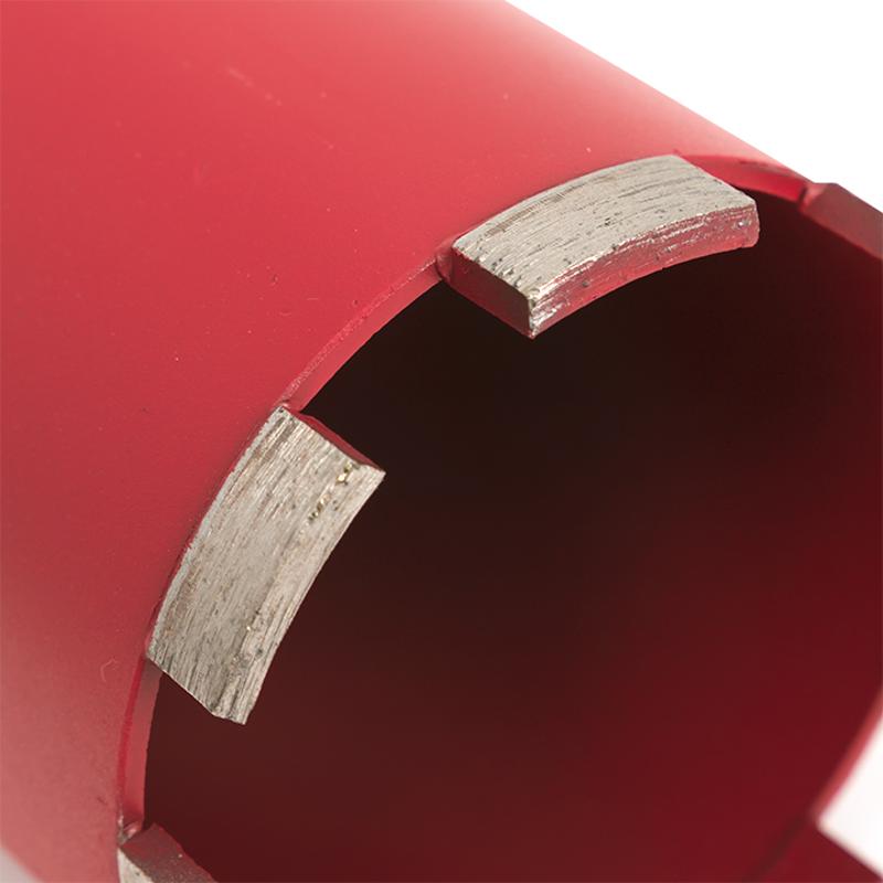 Коронка алмазная (верхнее пылеудаление) DCH-82/120MHS (120мм) Micro Hit Laser M16 Professional| dch-82-120-mhs-m16 | EKF — миниатюра 6
