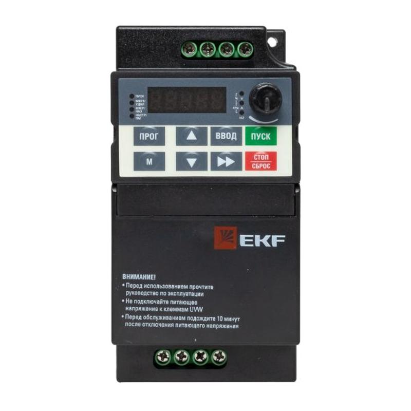 Преобразователь частоты 0,75 кВт 1х230В VECTOR-80 EKF Basic | VT80-0R7-1 | EKF — миниатюра 20