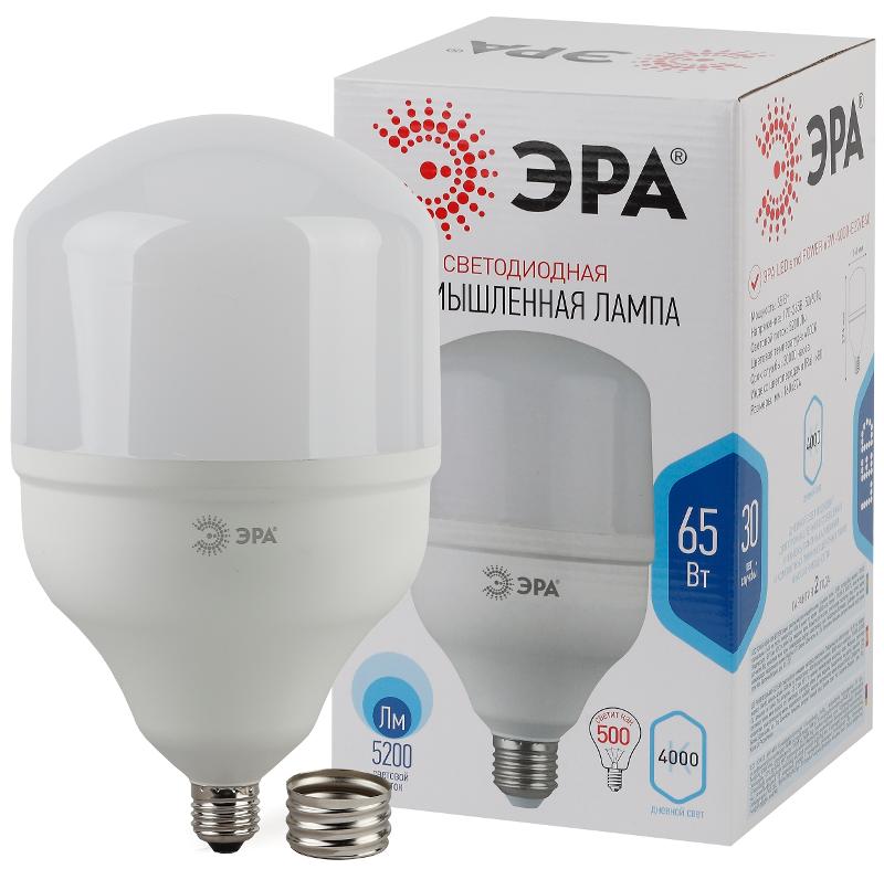 Лампа светодиодная LED  POWER 65Вт Е27/Е40 4000К  | Б0027923 | ЭРА — миниатюра 2