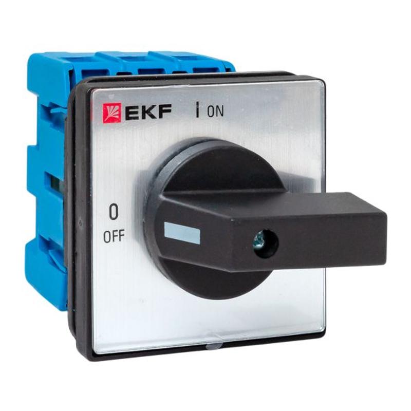 Переключатель кулачковый ПК-2-13 40А 3P «ВКЛ-ВЫКЛ» IP65 | pk-2-13-40-65 | EKF — миниатюра 1