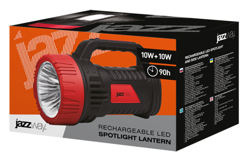 Фонарь прожекторный  Accu7-L10W/L10W-bk | 5007413 | JAZZway — миниатюра 3