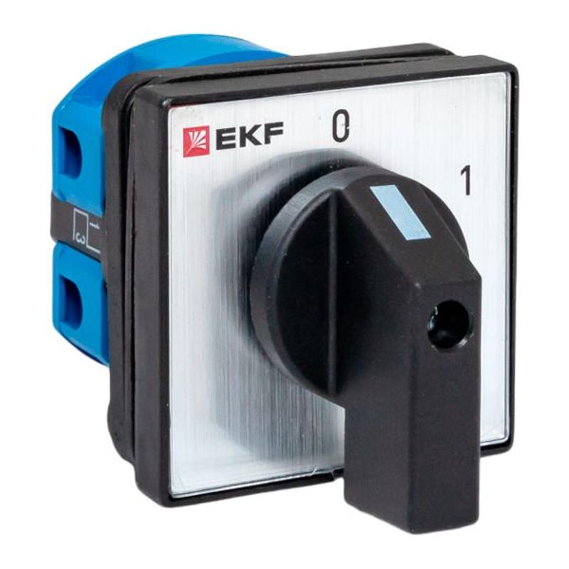 Переключатель кулачковый ПК-1-11 25А 1P «0-1» IP65 | pk-1-11-25-65 | EKF — EKF