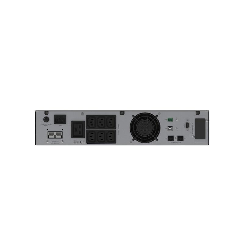 Онлайн ИБП Small Rackmount, 1 кВА, без АКБ, IEC C13 (6) | SMALLR1A0PI | DKC — миниатюра 4