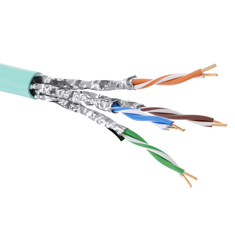 Кабель CAT 6A, U/UTP Application, нг(А)-HF, бухта 500м, аква | RN6AUUA01AQ | DKC — DKC (ДКС)