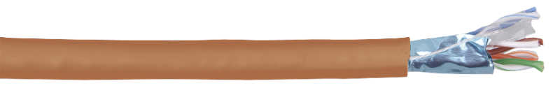ITK Витая пара F/UTP кат.6 4x2х23AWG LSZH оранжевый (305м) | LC1-C604-327 | ITK — миниатюра 2