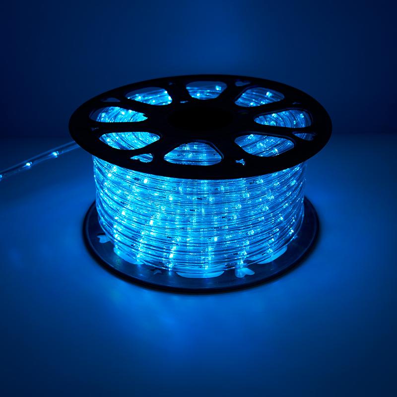 Дюралайт светодиодный LED-R2W 2-х жильный, RGB 1,44Вт/м 24LED/м 50м 230V | 41031 | Feron — миниатюра 4