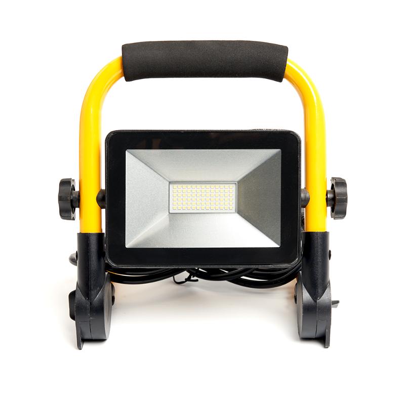 Прожектор светодиодный LL-513 прожектор светодиодный переносной 50W, 6400K, 78*SMD2835, 4000Lm, IP65 | 29747 | FERON — миниатюра 3