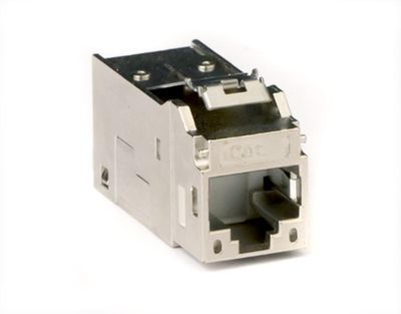 Модуль Keystone RJ45 CAT6A экранированный, серебристый | RNK6AFSL | DKC — DKC (ДКС)