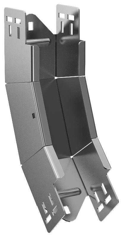ESCA 7 Поворот верт. внутр. 45град 80х80-2,0 | ES7-PN-45-080-080-20 | IEK — фото 1 | Sento
