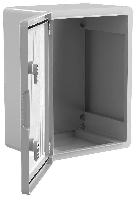 Корпус пластиковый ЩМПп 400х300х220 IP65 УХЛ1 | MKP93-N-403022-65 | IEK — миниатюра 2