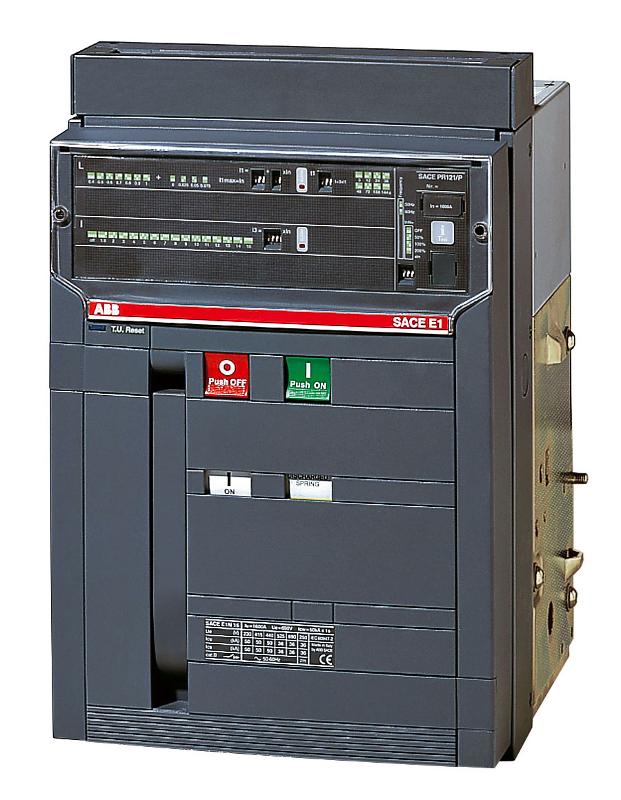 Выключатель автоматический выкатной E1B 1250 PR121/P-LSI In=1250A 3p W MP | 1SDA055649R1 | ABB — ABB
