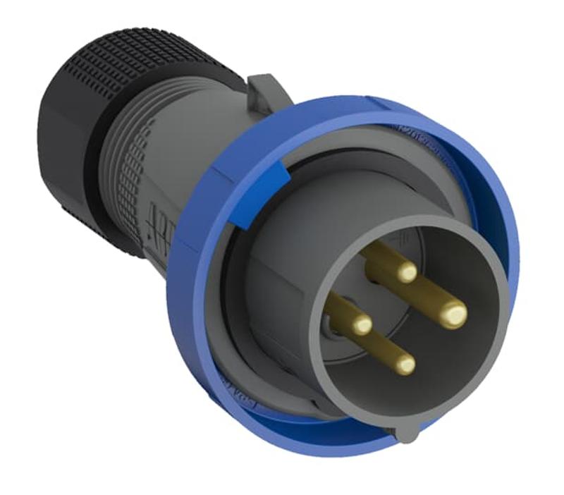 Вилка кабельная Easy&Safe 316EP9W, 16А, 3P+E, IP67, 9ч|2CMA101082R1000| ABB — ABB