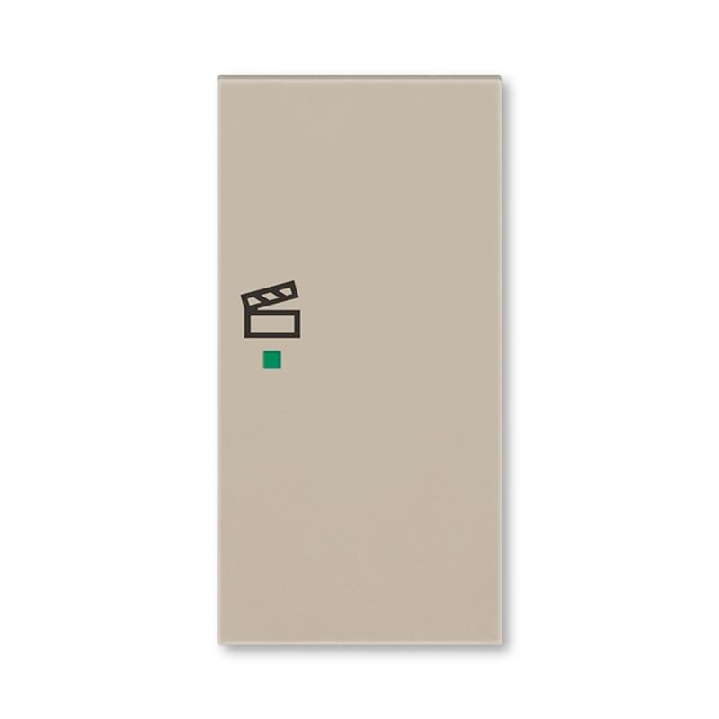 ABB Levit Кофе макиато Клавиша 2-ая правая с символом сцены free@home | 6220H-A02203 18 | 2CHH622203A4018 | ABB — ABB