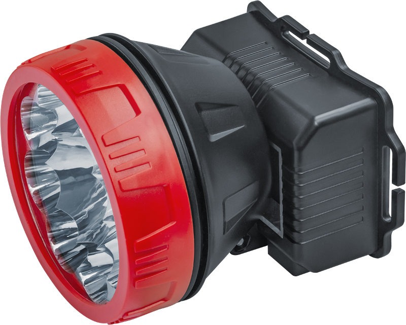 Фонарь налобный NPT-H21-ACCU  9LED 1Вт, 2 реж, Li-ion 0,9Ач |14448 |Navigator — Navigator