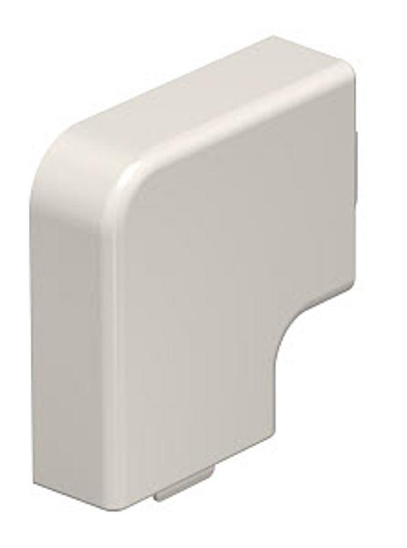 Крышка плоского угла кабельного канала WDK 15x40 мм (ПВХ,кремовый) (WDK HF15040CW) | 6161227 | OBO Bettermann — миниатюра 2