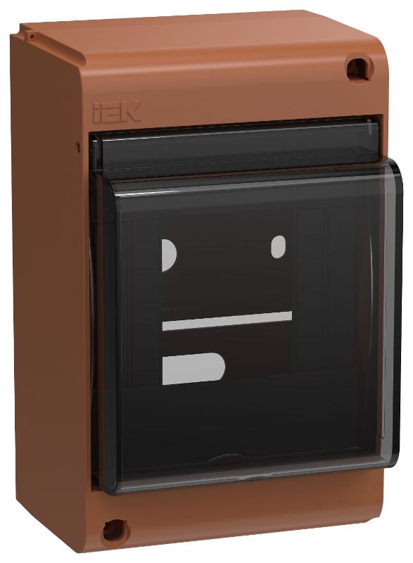 UNION Mini Корпус пластиковый на 4 модуля КМПн-4 IP30 дуб | UIM-KP72-N-04-20-K24 | IEK — IEK (ИЭК)