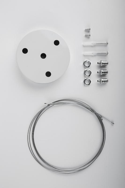 Светильник светодиодный Geometria Quadro SPO-164-W-40K-110 110Вт 4000К 17300Лм IP40 800*800*80 белый подвесной | Б0050588 | ЭРА — миниатюра 3
