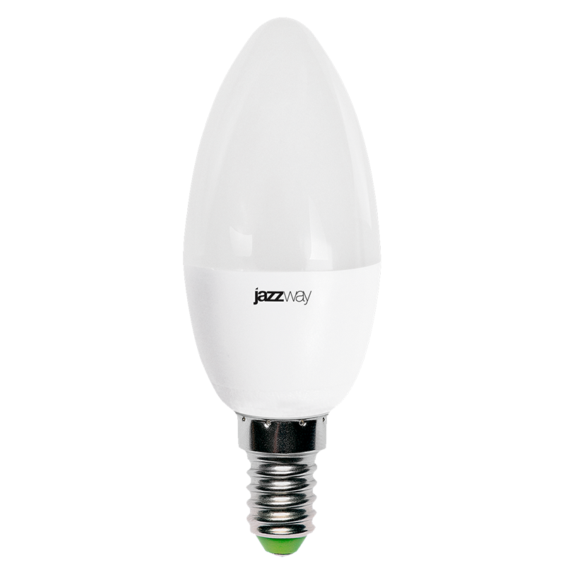 Лампа светодиодная свеча димм PLED- DIM C37 9w 3000K 650 Lm E14 230/50 | .5035836 | JAZZWAY — миниатюра 1