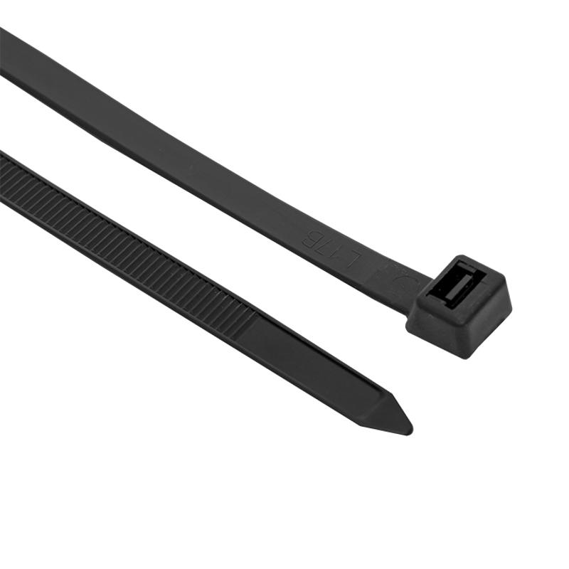 Хомут P6.6 стандартный (ч), 7.6x150 (100шт) FlexLock PROxima | plc-fl-ctsb-7.6x150 | EKF — миниатюра 4
