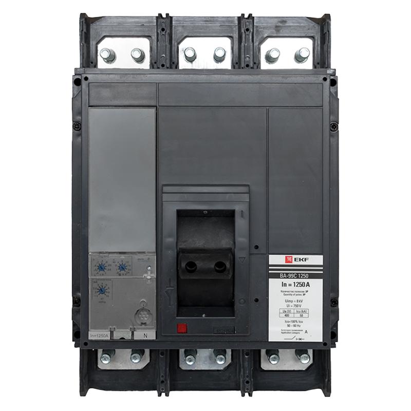 Выключатель автоматический ВА-99C (Compact NS) 1250/1250А 3P 50кА PROxima | mccb99C-1250-1250 | EKF — миниатюра 5