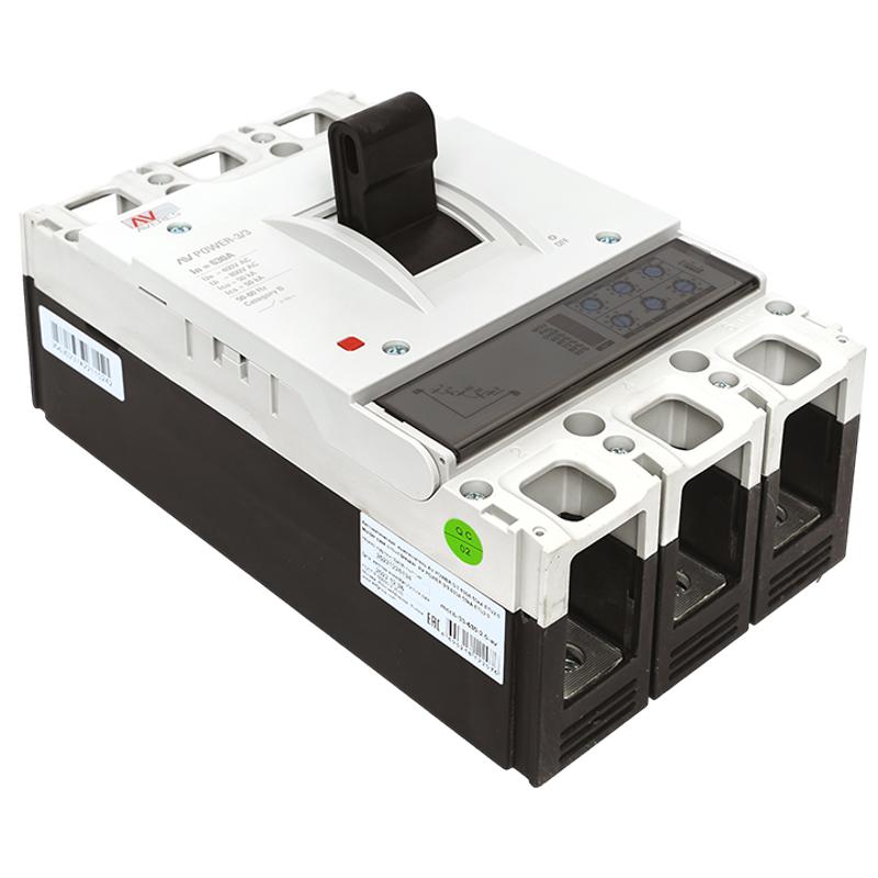 Выключатель автоматический AV POWER-3/3 630А 50kA ETU2.0 | mccb-33-630-2.0-av | EKF — миниатюра 4
