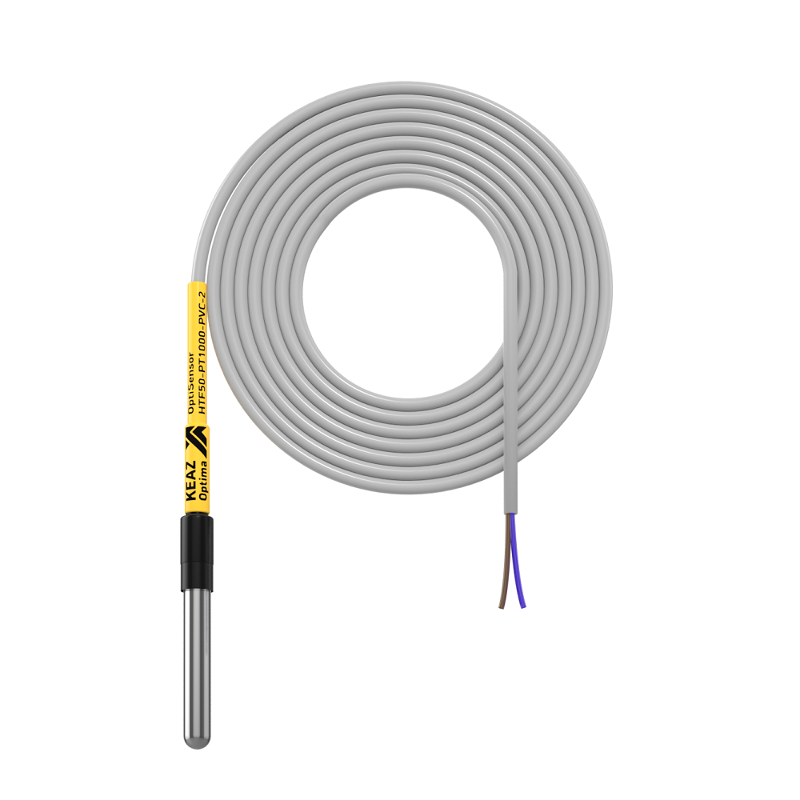 Датчик температуры канальный OptiSensor HTF50-PT1000-PVC-2 | 284695 | КЭАЗ — фото 1 | Sento