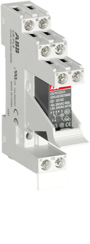 Оптопара CR-P024TRI1 (вход: 10-32В DC, выход: 3A; 275В AC) для монтажа в цоколь CR-P | 1SVR405610R4070 | ABB — ABB