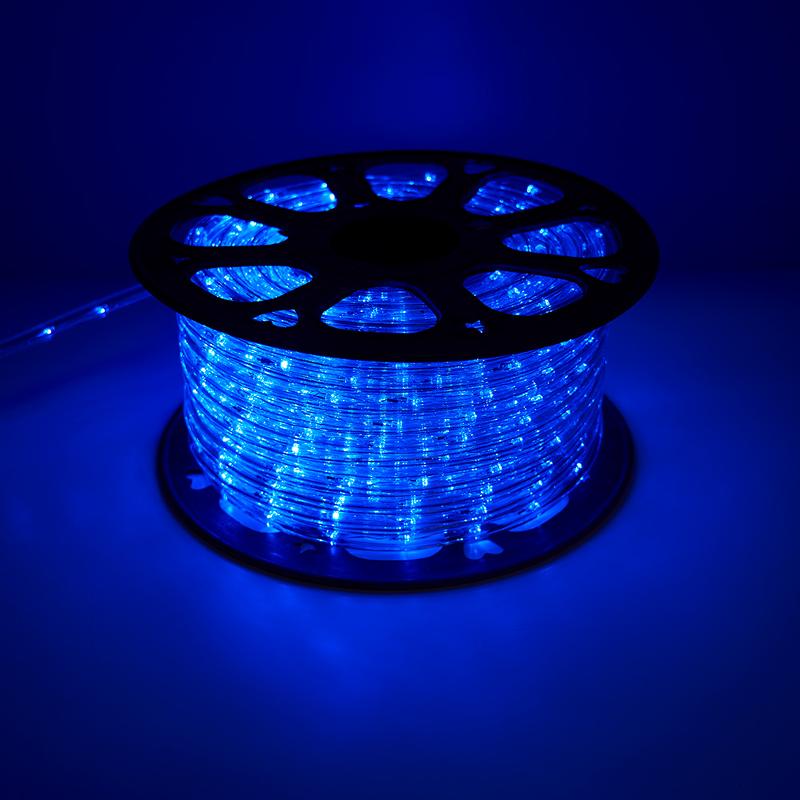 Дюралайт светодиодный LED-R2W 2-х жильный, RGB 1,44Вт/м 24LED/м 50м 230V | 41031 | Feron — миниатюра 8