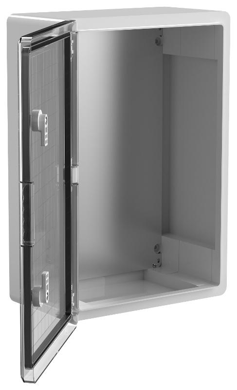 Корпус пластиковый ЩМПп 500х350х190 IP65 с прозрачной дверью УХЛ1 | MKP92-N-503519-65 | IEK — миниатюра 2