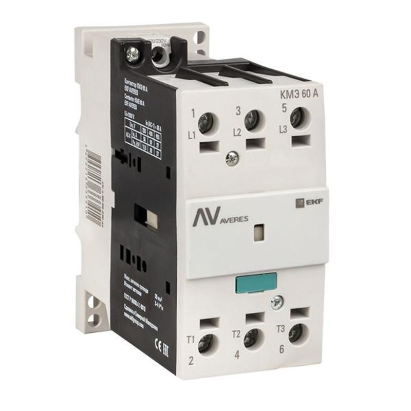 Контактор КМЭ 60А 400В АС EKF AVERES | ctr-s-60-00-400-av | EKF — EKF