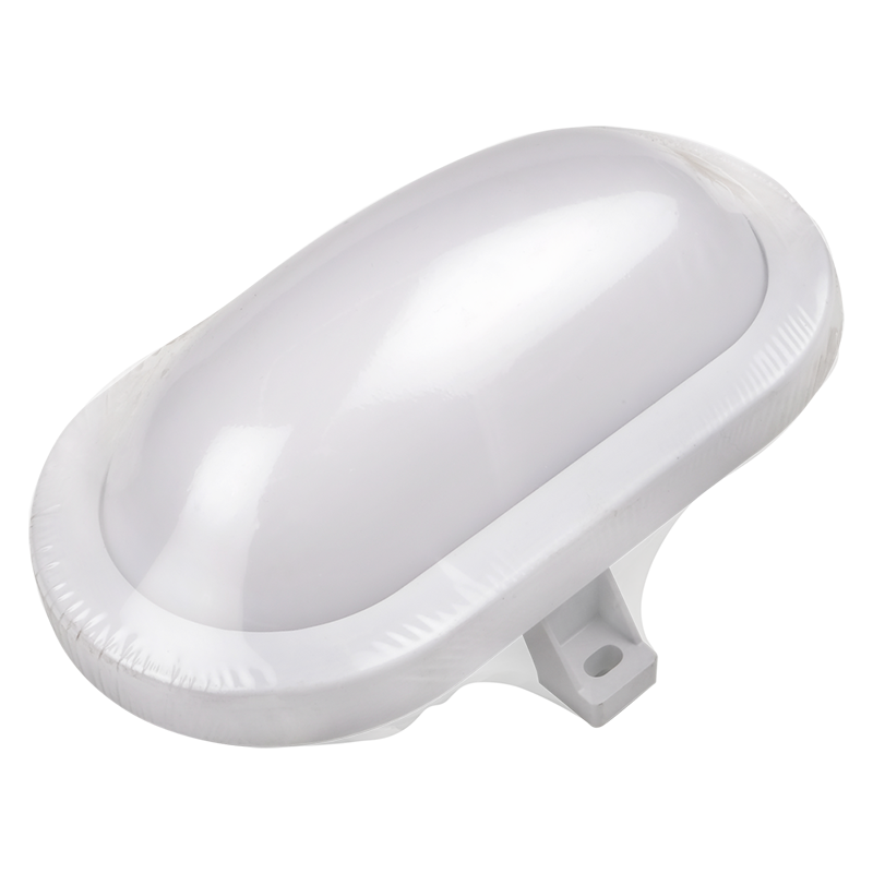 Светильник светодиодный пылевлагозащищенный для ЖКХ ДПБ PBH - PC3-OA 8W 4000K WHITE IP65 овал | 5009257 | Jazzway — миниатюра 5