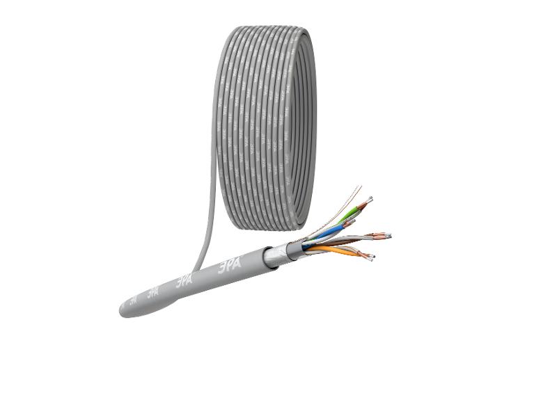 Кабель витая пара F/UTP 4x2x24 AWG Cat5e CCA PVC 305м SIMPLE (2/30) | Б0044440 | ЭРА — ЭРА (Энергия света)