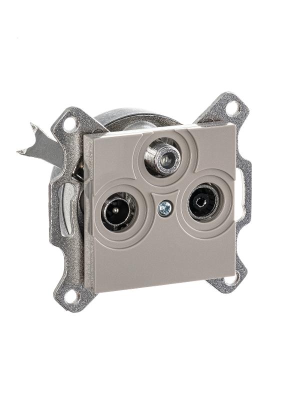 ABB Levit Кофе макиато Розетка TV-R-SAT единственная | 5011H-A03303 18W | 2CHH083303A6018 | ABB — миниатюра 2