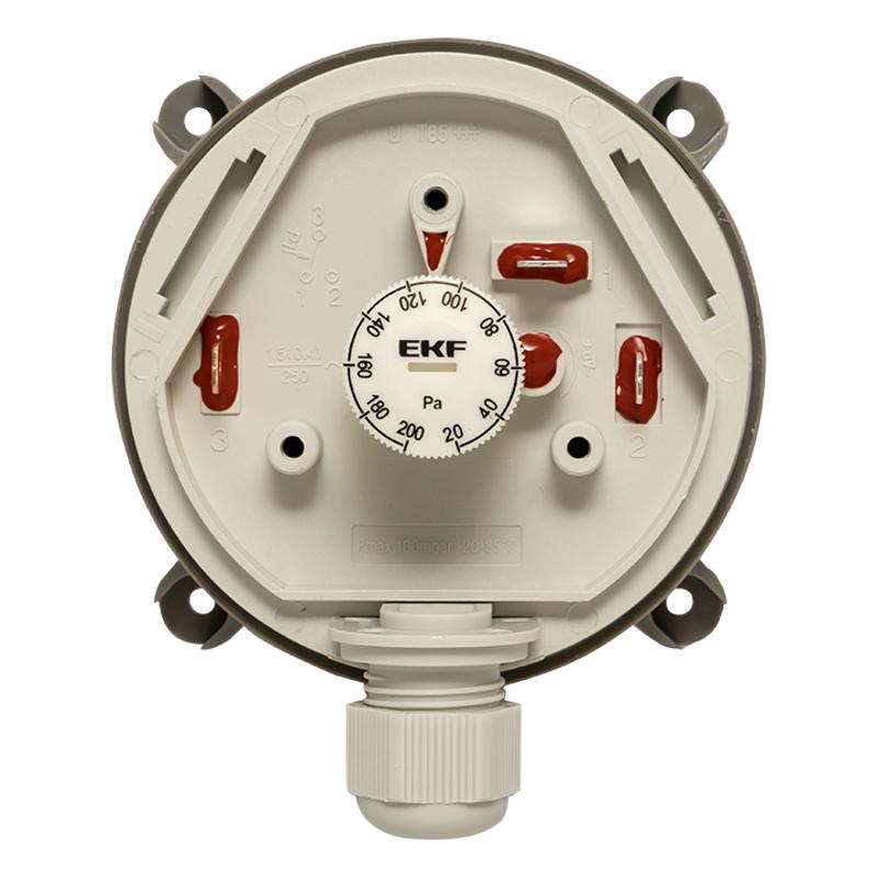 Реле перепада давления EKF RVG-10-200 (200 Па) | RVG-10-200 | EKF — миниатюра 7