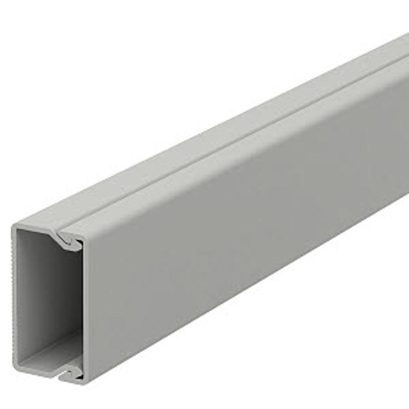 Мини-канал WDK с крышкой 20x35x2000 мм (высота борта 20 мм, крышка 35 мм) ПВХ серый RAL 7030 | 6026362 | OBO Bettermann — OBO Bettermann