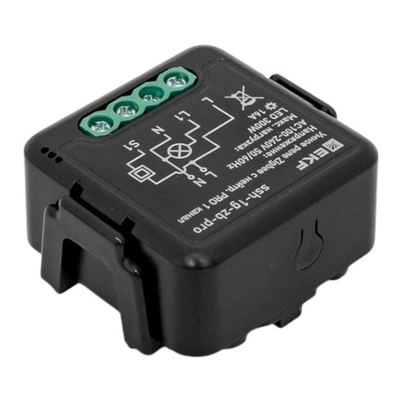 Умное реле в подрозетник 1-канальное с нейтралью 16А Zigbee EKF Connect Select PRO | ssh-1g-zb-pro | EKF — миниатюра 9