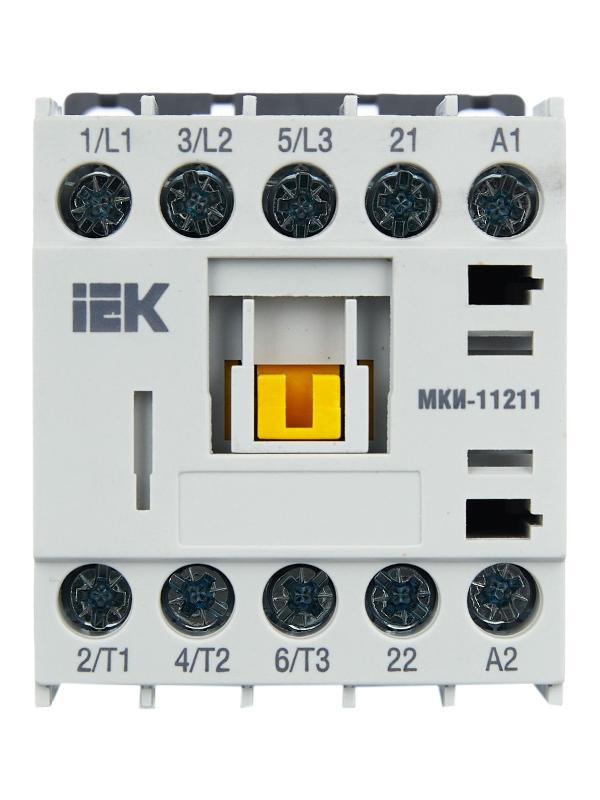 Миниконтактор МКИ-11211 12А 230В/АС3 1Н3  | KMM11-012-230-01 | IEK — миниатюра 2